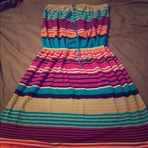 Strapless, m sized, sun dress!